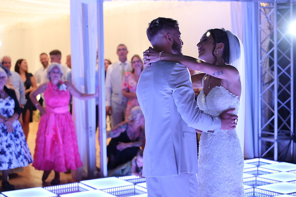 First Dance...