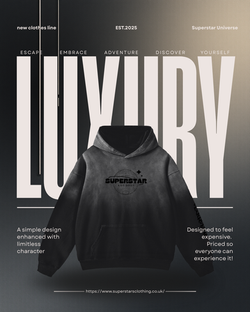 Luxury superstar universe hoodie