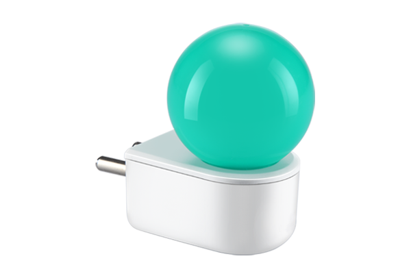 Thumbnail: Orient 2 Pin Night Lamp LED Bulb 0.5w Green