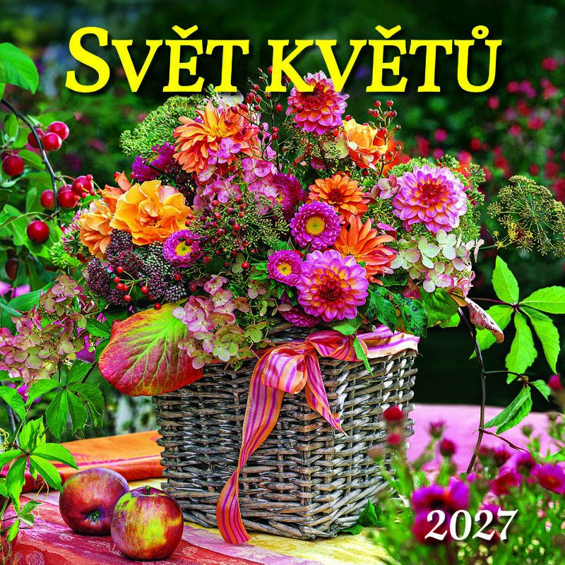 Kalendář 2027 - Svět květů
