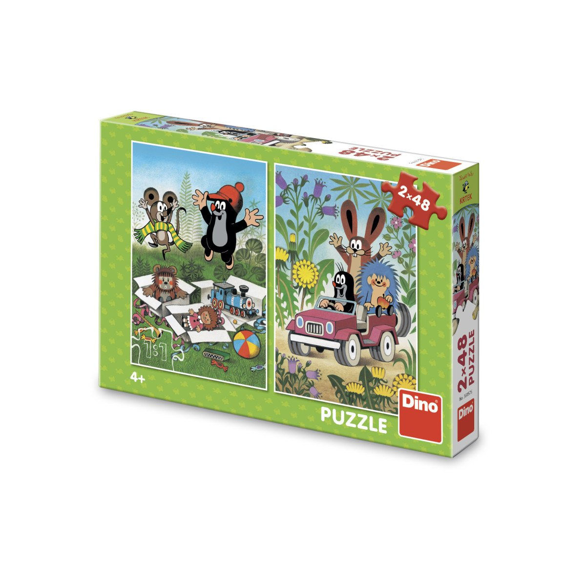 Puzzle Krtek se raduje 2 x 48