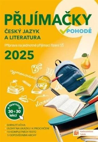 Přijímačky 9 Český jazyk a literatura E-learning 2025