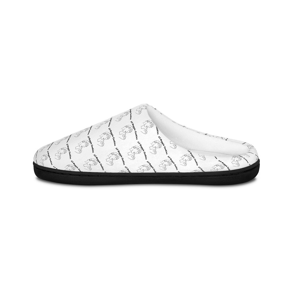Thumbnail: Cozy Graphic Indoor Slippers for Men