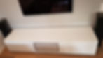 hifi sideboard with automatic screen