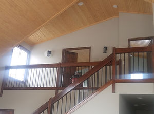 Woodwork and cabnetry staining