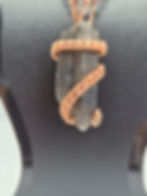 Thumbnail: Smoky quartz point pendant