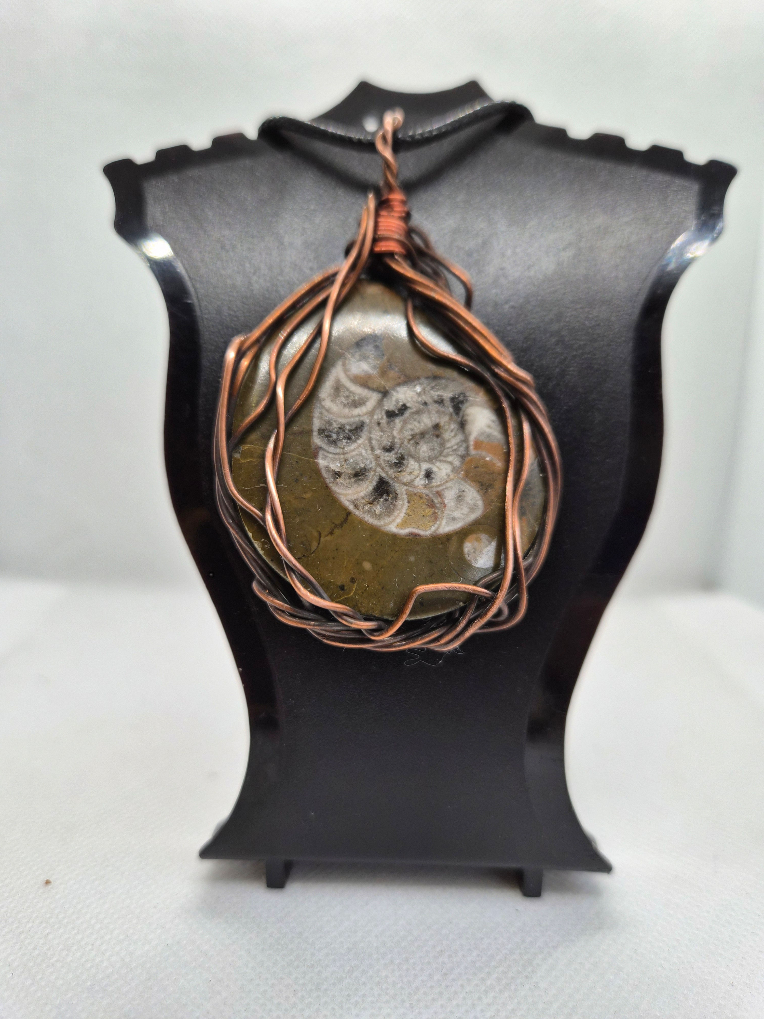 Large Ammonite pendant