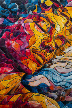 TRench_Humanity-Ascended_Encaustics_36x24_2250