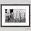 Thumbnail: Curious Woman with Dog Framed Prints