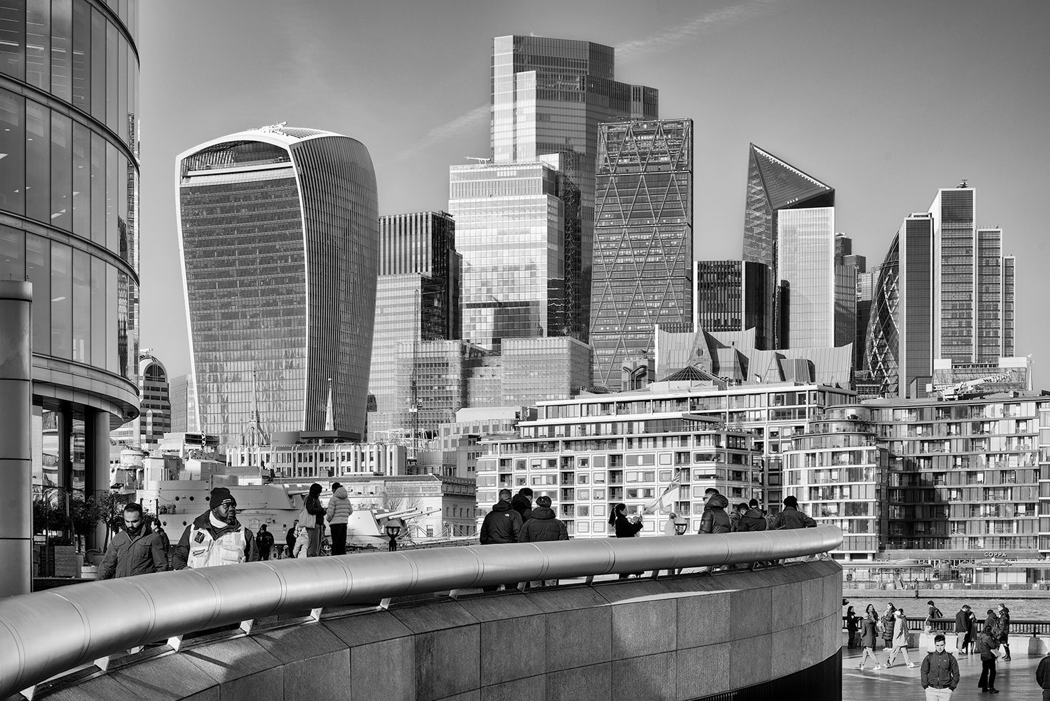 STATIC fine art photograph by Chris Page — London in black and white