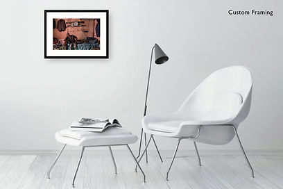 Security Guard Off Duty - print sizes from the Inheritance photographic collection by Mike Rossi