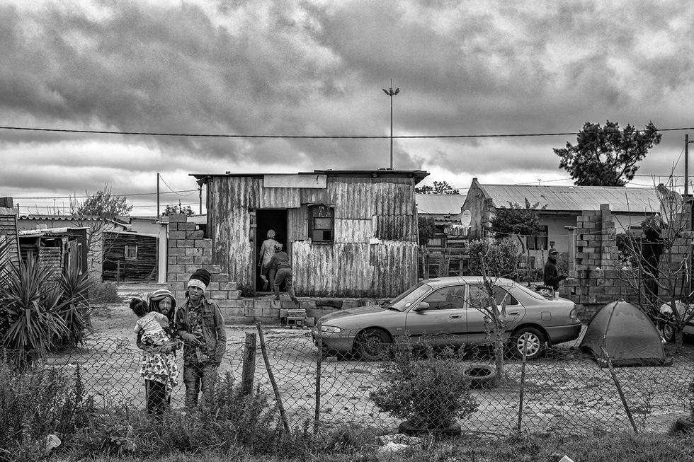 Shack on Cement Blocks photo