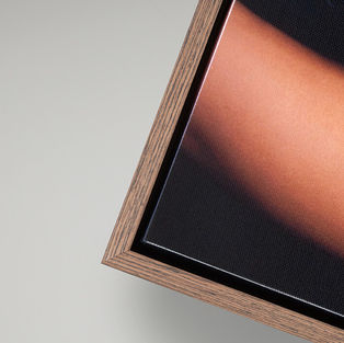 Canvas Tray Frame Light Walnut