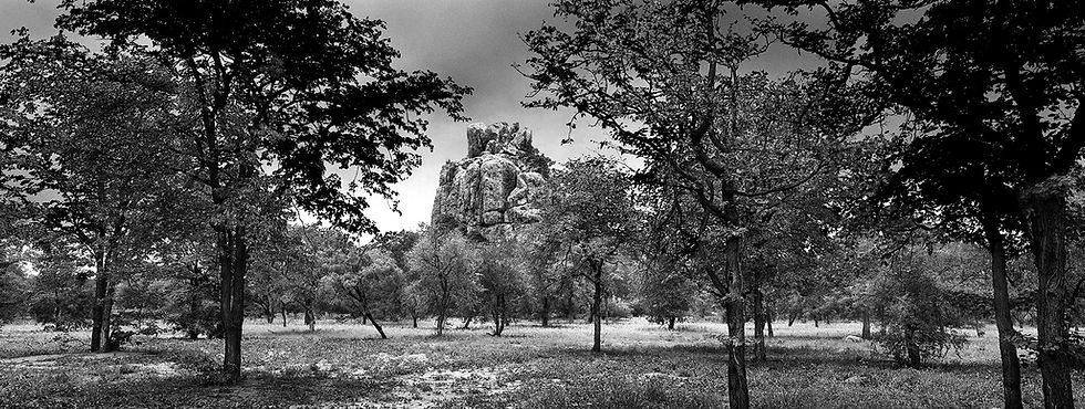 KGOPOLWE - Place of Memories - from the Shadows Over Stones series of photographs by Mike Rossi