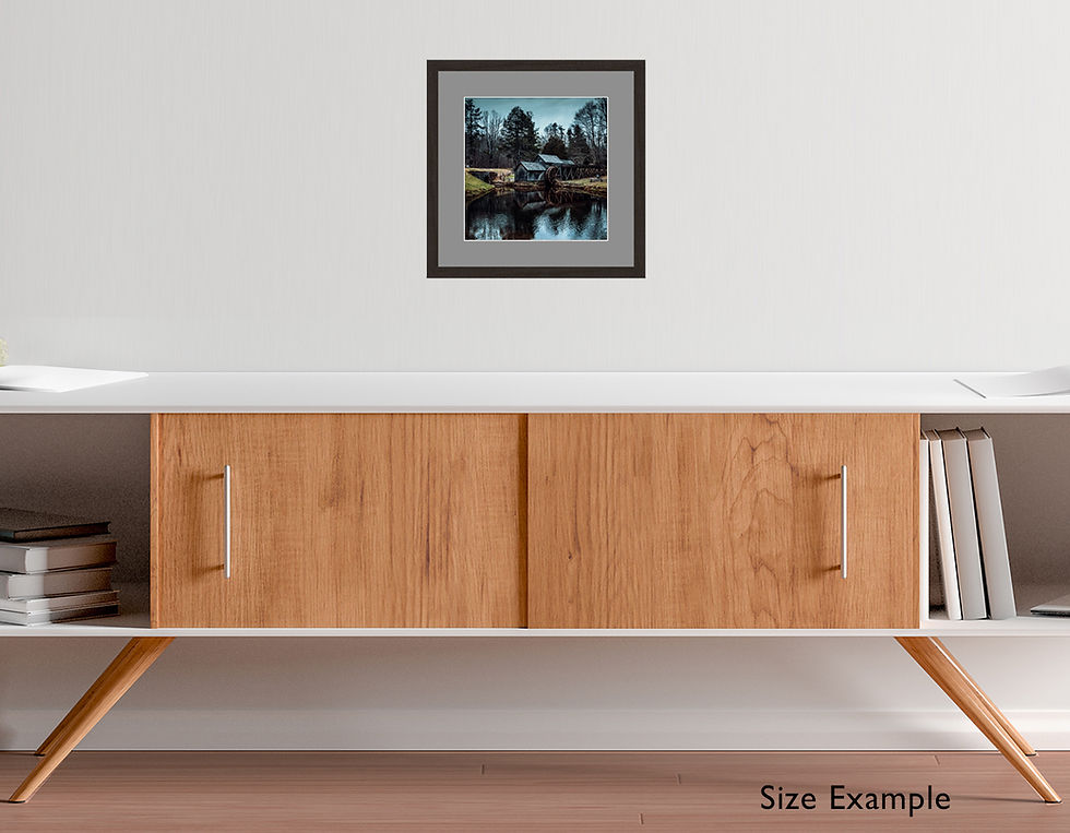 Thumbnail: Blue Ridge Mountain Mill Wall Art