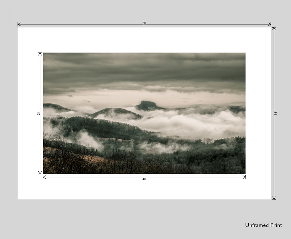 Thumbnail: Blue Ridge Mood Photo Prints
