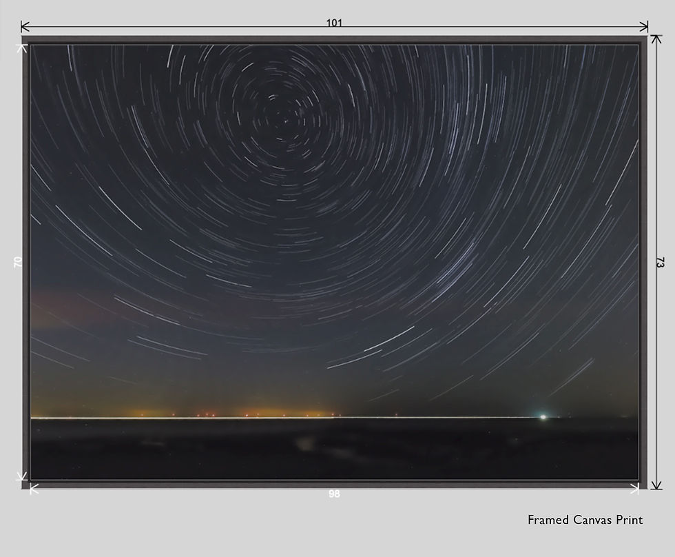 Thumbnail: Star Trail Framed Prints