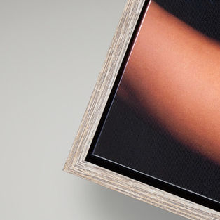 Canvas Tray Frame Rustic Pebble
