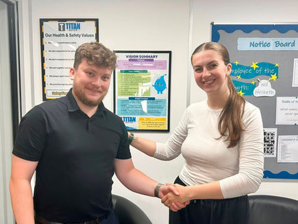 William Hesketh & Titan Ops Director Harriet Bigg