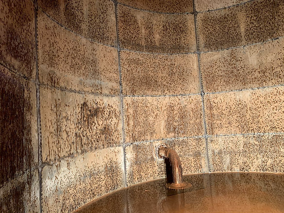 Corroded Sprinkler Tank
