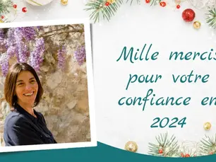 Mille mercis pour votre confiance en 2024