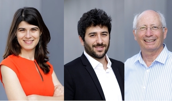 Diagnostic Robotics founders Radinsky, Amir and Shoham. Photos: company website
