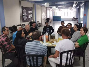 Reunião com familiares e apoiadores da luta contra a violência policial