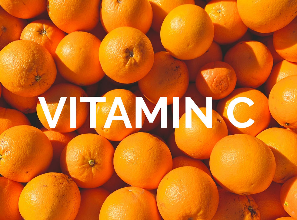 Image of oranges to depict a source of vitamin C