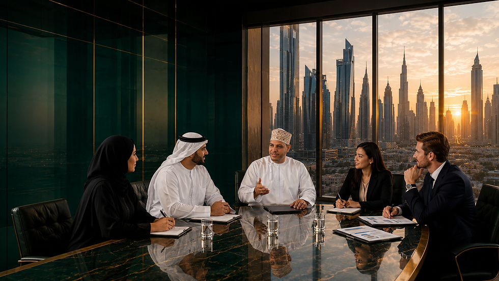 professional meeting sunset view.png