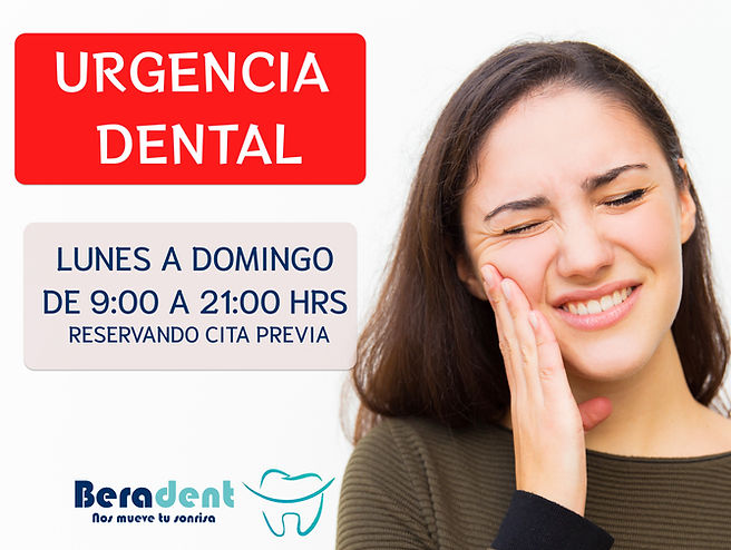 Urgencia Dental de Lunes a Domingos