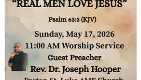 Join the Men of Antioch for Men's Day