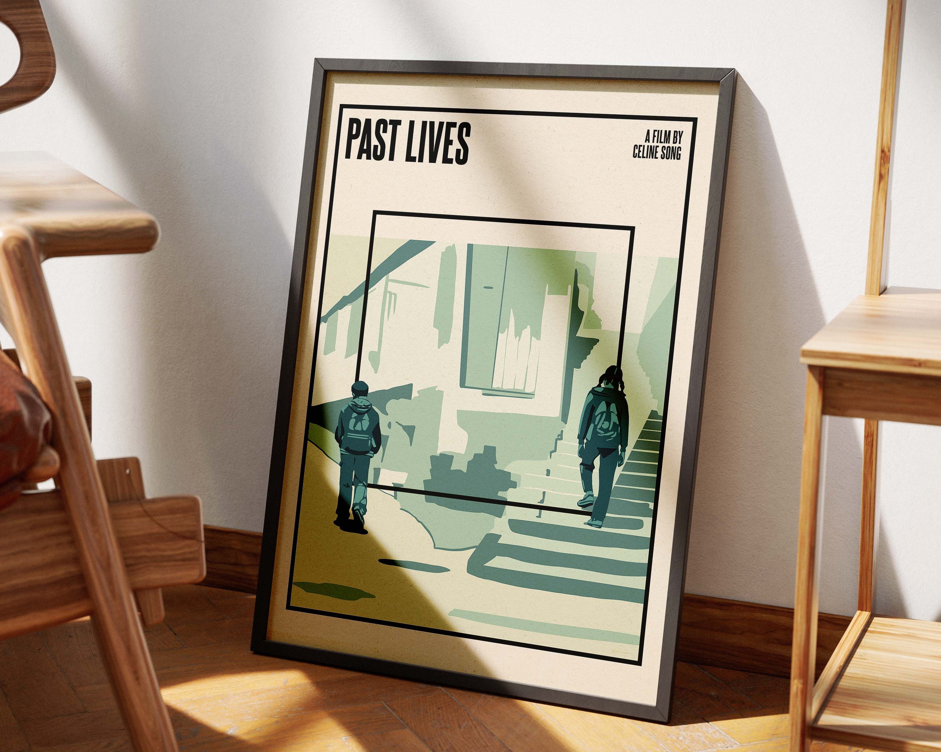 Past Lives | Minimalist Film Poster Print 1