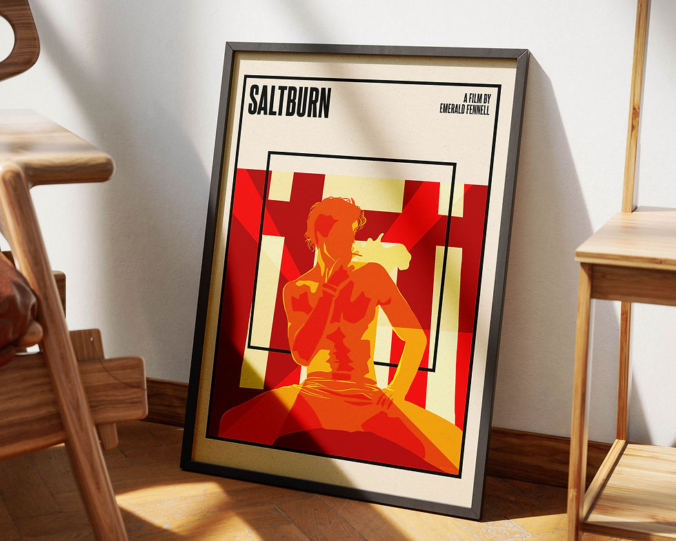 Saltburn | Minimalist Film Poster Print | Jacob Elordi 1