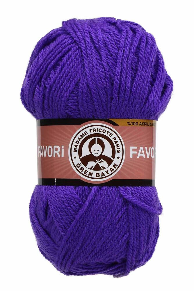 Ören Bayan Favori Örgü İpi Parlak Mor (220)
