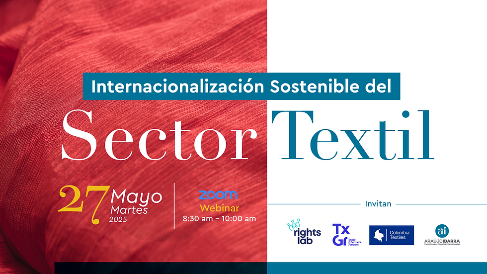 La sostenibilidad como ventaja competitiva para el sector textil colombiano