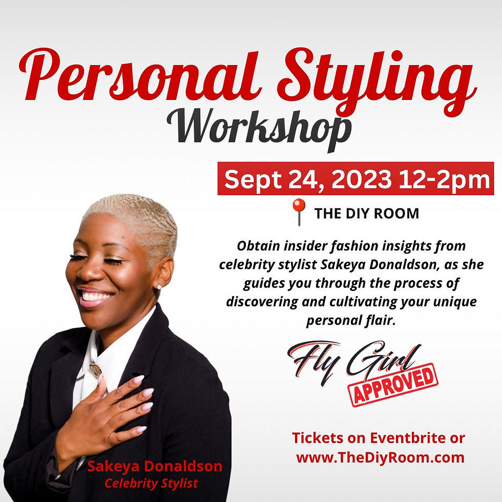 Personal Styling Workshop-Fly Girl Approved 