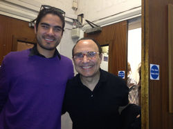 With Michel Camilo