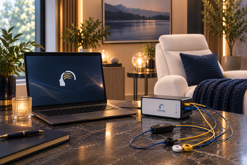 Séance de Neurofeedback Dynamique NeurOptimal® à la Clinique Hypnol® à Lévis