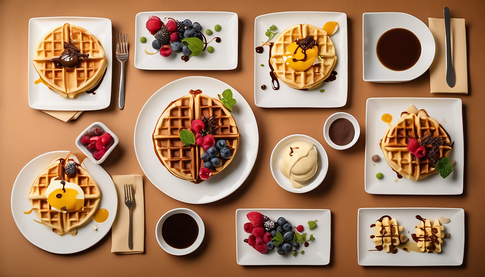Five-Course Waffle Tasting Experience