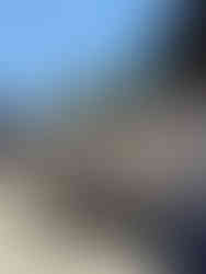 Outdoor patio with string lights and seating, ready for residents’ gathering.