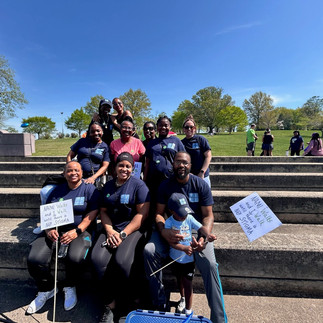 Group Picture of Staff at NAMI CT Walk.