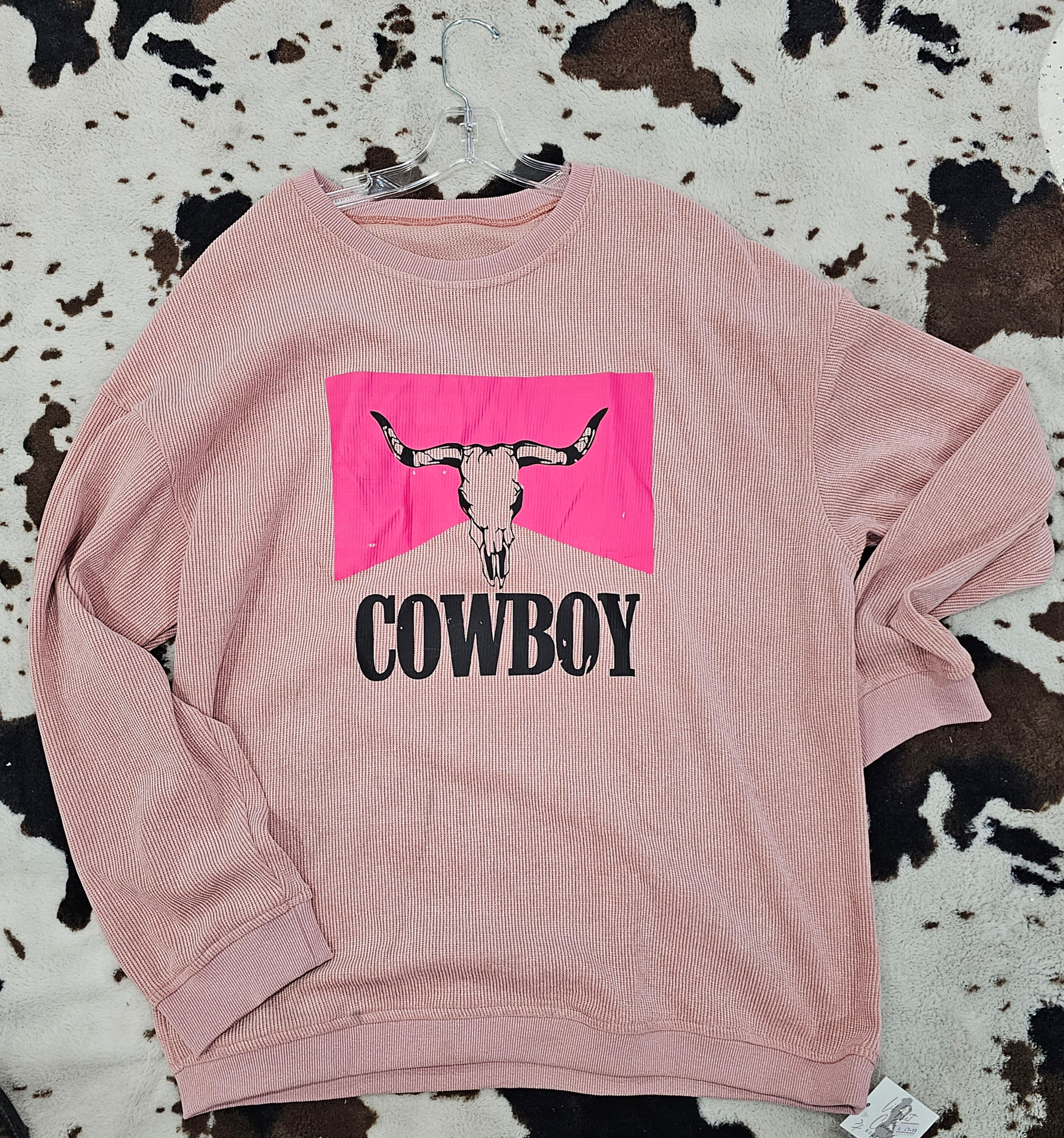  Pink sweater 