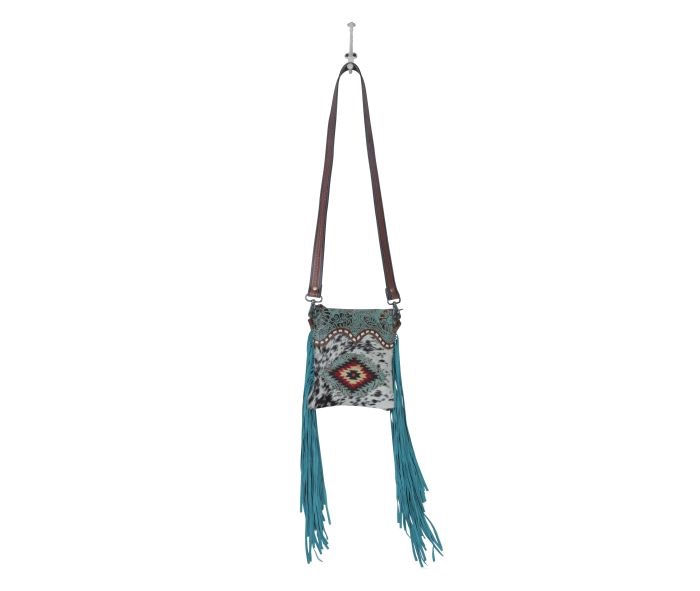 Thumbnail: VIRIDIAN LEATHER & HAIRON BAG