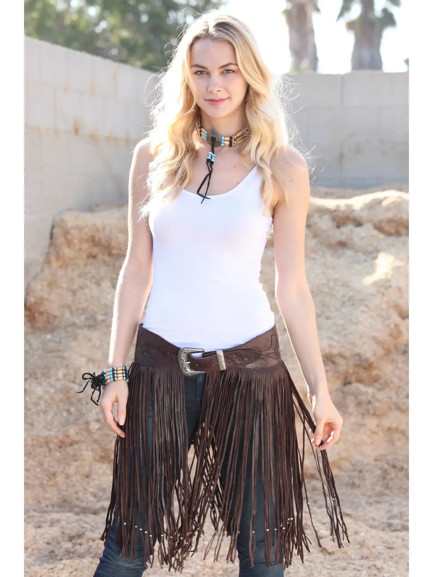 Fringe Belt  black 