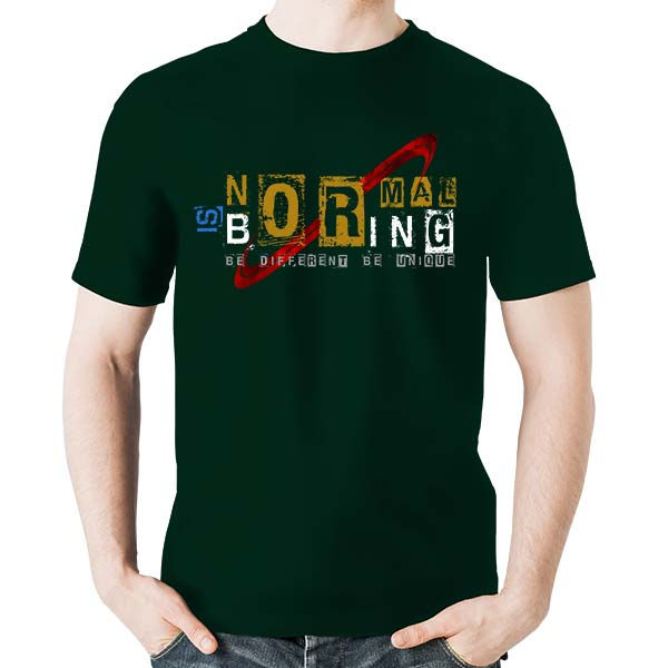 Thumbnail: Normal is Boring - Be different be unique