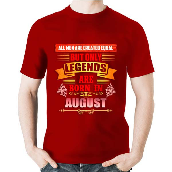 Thumbnail: All men are created equal, but only Legends are born in AUGUST