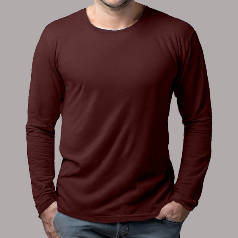 Thumbnail: Full Sleeve Round Neck T Shirt