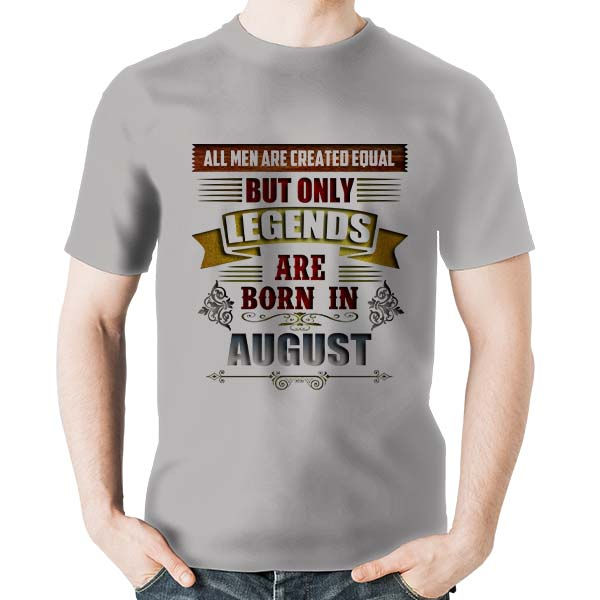 Thumbnail: All men are created equal, but only Legends are born in AUGUST