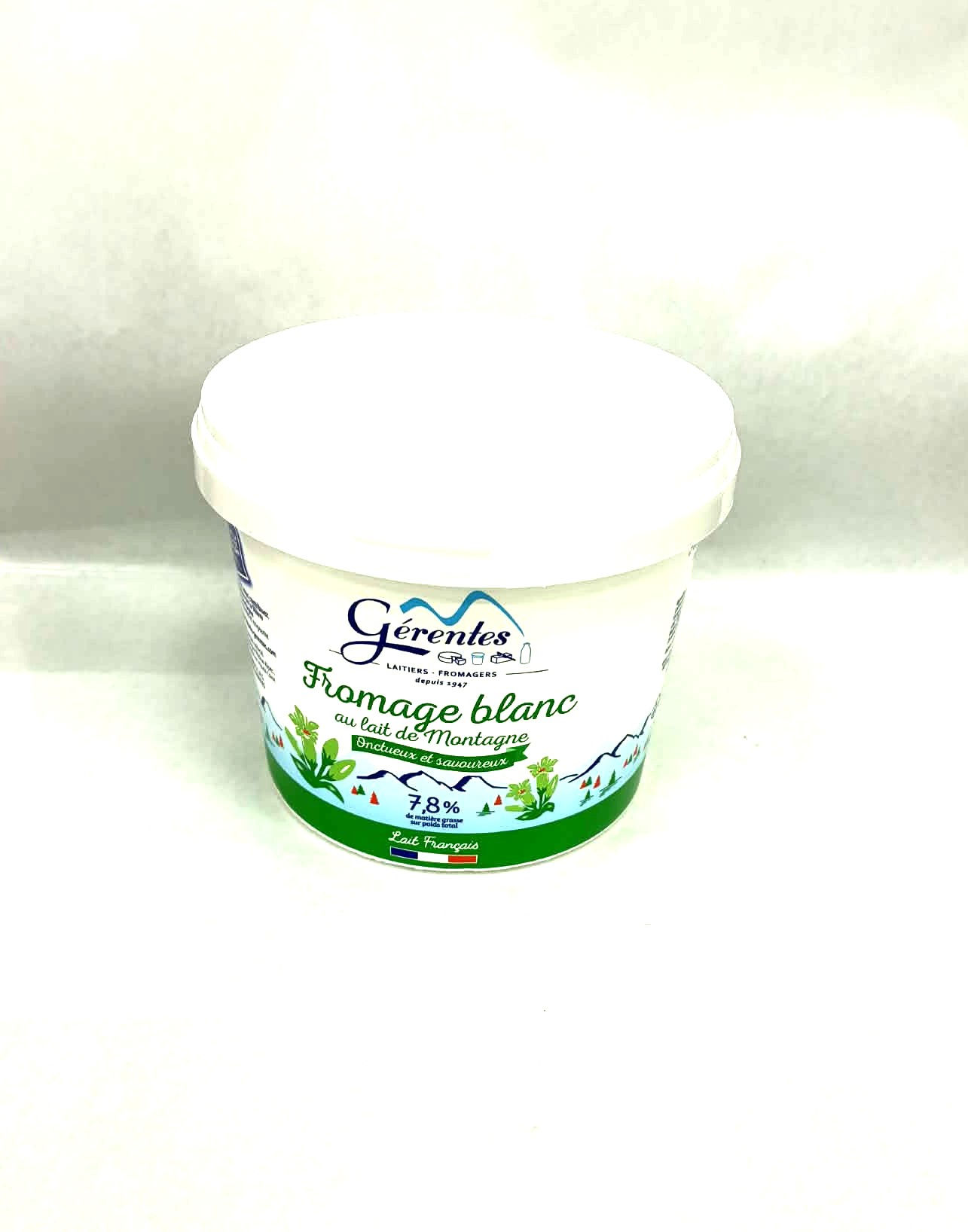 Fromage blanc 40% 1000 Gr (1 pce)