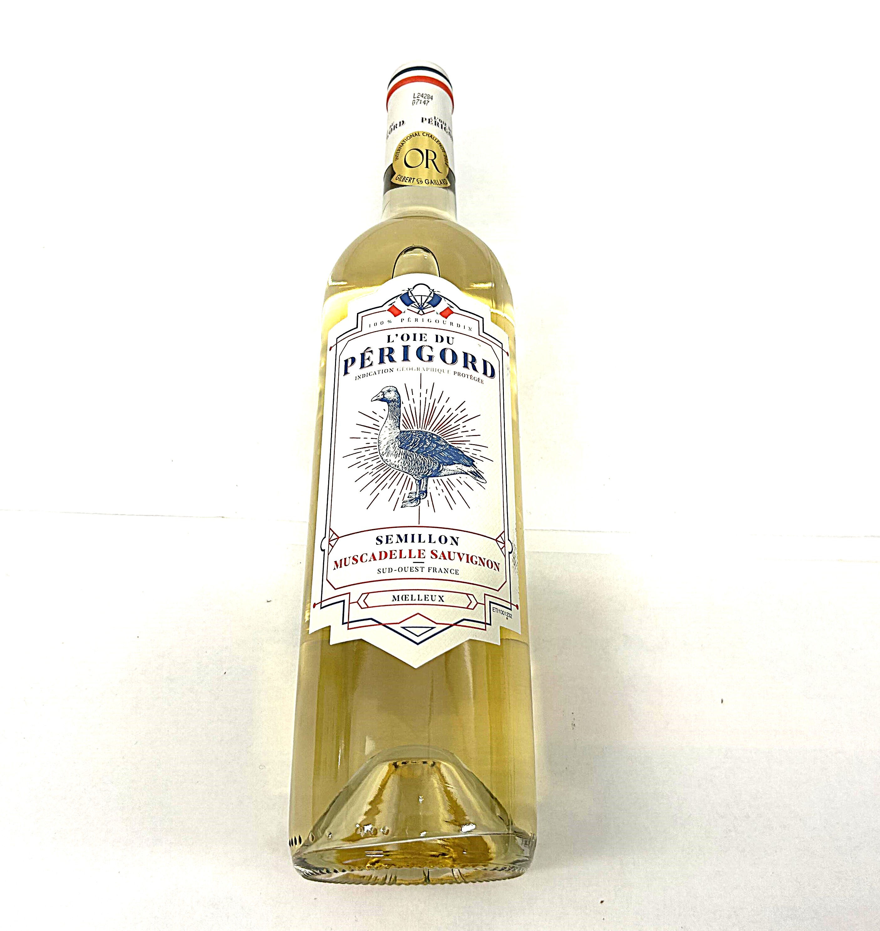 Oie du perigord igp blanc 750 ml (1 btl)